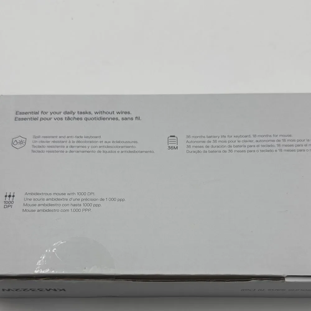 Dell Black wireless Keyboard and Mouse Set